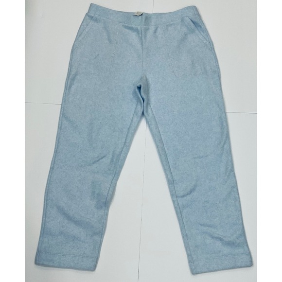 Talbots Pants - Talbot's HAVEN Well Within Fleece‎ Fleece Cotton blend Leisure Pants pockets NWT